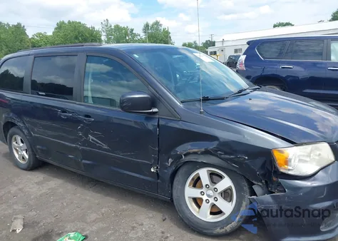 2013 Dodge Grand Caravan Sxt из США, поврежденный, VIN 2C4RDGCG0DR591018